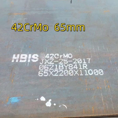 EN 10083 DIN 1.7225 42CrMo4 JIS G4053 SCM 440 SAE 4140 / 4142 Alaşımlı çelik plaka