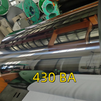 430 0.38 1000 2000 8K ve BA paslanmaz çelik levha SUS430 1.4016 Metal levha