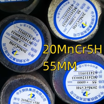 Sıcak olarak yuvarlanmış alaşım 20MnCr5H DIN 1.7147 SAE5120 Sıvı ve ısıtılmış alaşımlı çelik yuvarlak çubuğu