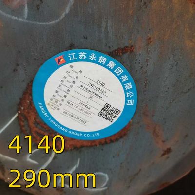 Sıcak Haddelenmiş SAE4140 Alaşımlı Çelik Yuvarlak Çubuk Dış Çap 200-600mm SCM440 Dövme Katı Çubuk