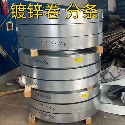 Galvanizli Çelik Yaprak Bobin Şerit Sgcc Dx51d Cs Z40- Z275 1.45*1250mm Düzenli / Minimize / Sıfır
