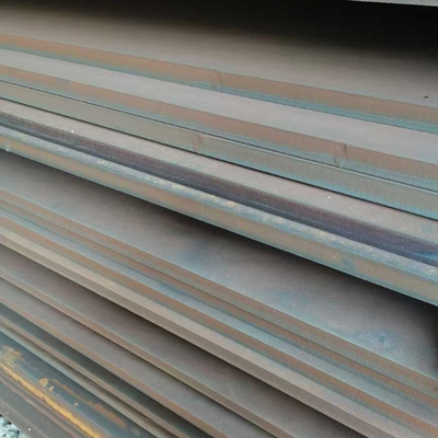 ASTM A283 C sınıfı 1500x6000x25 mm Sıcak lastikli MS plaka Karbon çelik kazan plaka