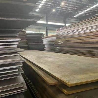 Astm A283 C sınıfı Sıcak olarak yuvarlanmış karbon çelik levhası metal levha düz yüzey 8.0*2000*6000mm Mtc En 10204 Tipi 3 ile.1