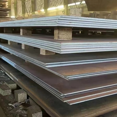 Astm A283 C sınıfı Sıcak olarak yuvarlanmış karbon çelik levhası metal levha düz yüzey 8.0*2000*6000mm Mtc En 10204 Tipi 3 ile.1