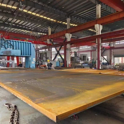 Astm A283 C sınıfı Sıcak olarak yuvarlanmış karbon çelik levhası metal levha düz yüzey 8.0*2000*6000mm Mtc En 10204 Tipi 3 ile.1