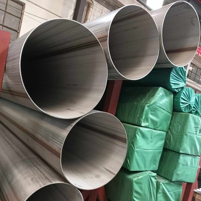 Paslanmaz çelik kaynaklı boru 14", CON COSTURA, ASME B36.19M, SCH 10, BE, ASTM A312 GR. TP304