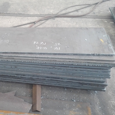 Q345B S355JR 100*2500MM Sıcak lastikli düşük alaşımlı karbon çelik plaka