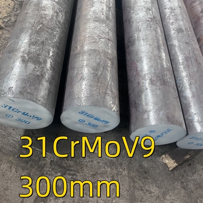 250mm 470mm Çapraz EN 10085 31crmov9 DIN 17211 Alaşımlı Çelik Kalıpları Yuvarlak Çubuk