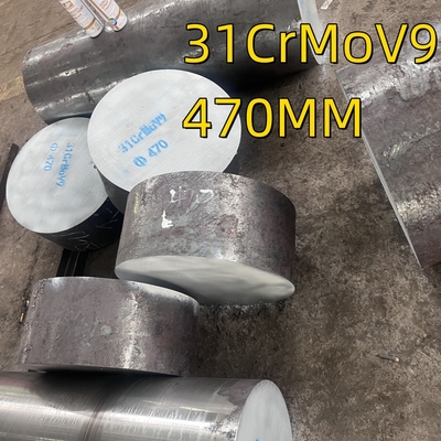 250mm 470mm Çapraz EN 10085 31crmov9 DIN 17211 Alaşımlı Çelik Kalıpları Yuvarlak Çubuk