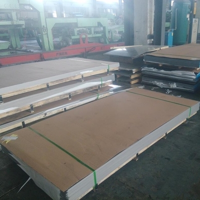 Soğuk lastikli 304 paslanmaz çelik levhası 2B BA Bitirilmiş 2.0*2000*6000mm DIN1.4301 Inox Metal Levhası