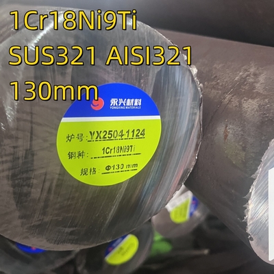 ASTM A276 TP321 SUS321 Paslanmaz çelik yuvarlak çubuk SS321 1Cr18Ni9Ti DIN1.4541 Rod 300 Serisi