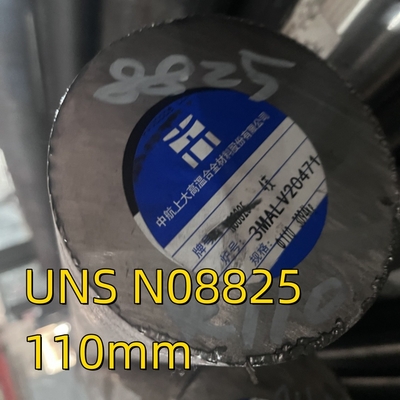 UNS N08825 Paslanmaz çelik yuvarlak çubuk Nikel alaşımı 825 Parlak Çubuk Çubuk Incoloy 825 Malzeme Özellikleri