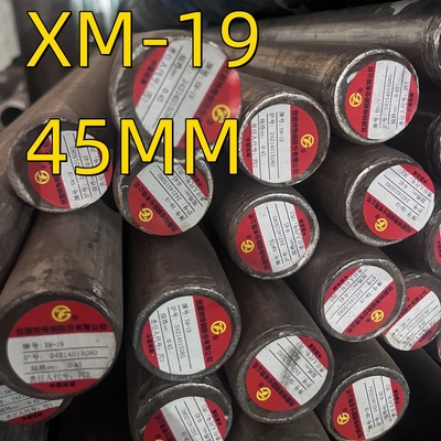 ASTM A182 XM-19 Çelik yuvarlak çubuk 45 mm S20910 UNS XM-19 Katı