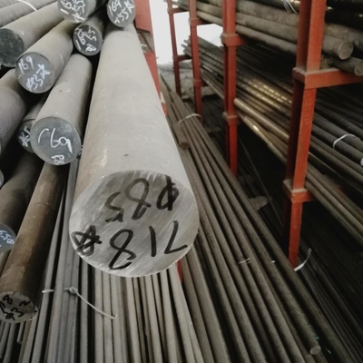 GH4169 UNS N07718 Inconel 718 Yüksek Sıcaklık Alaşımlı Yuvarlak Çubuk Siyah Ve Parlak Yüzey
