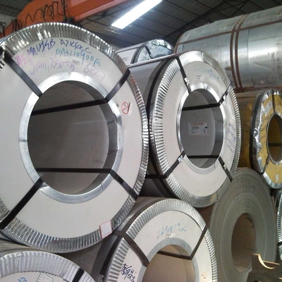 201 Sınıf Paslanmaz Çelik Bobinler 1% Nikel Soğuk Dökme 10-1250mm Genişliği Paslanmaz Çelik Şerit