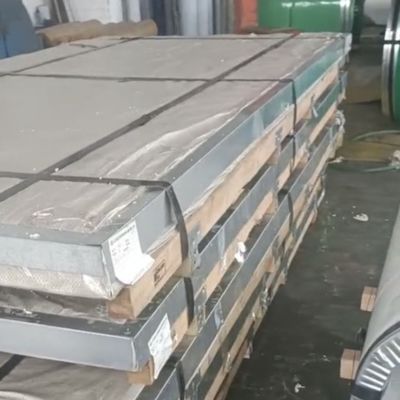 ASTM A240 AISI316L DIN1.4404 Sıcak Çelik Metal Yaprak 1.0*2000*3000