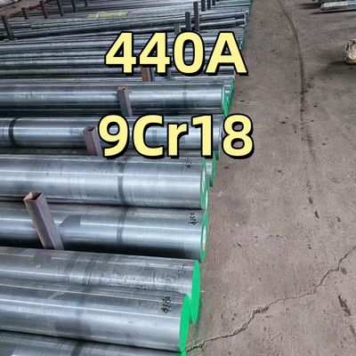 ASTM A276 440C paslanmaz çelik yuvarlak çubuk 10-400mm OD Yüksek korozyon direnci