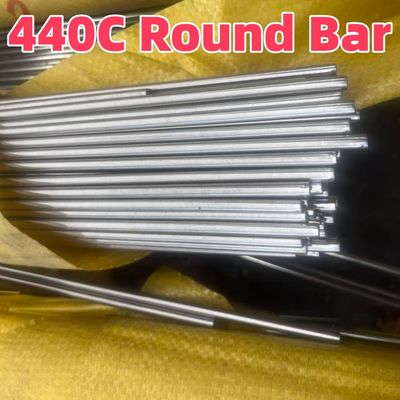 Çelik Malzeme DIN 1.4125 (X105CrMo17 / AISI 440C) Paslanmaz Çelik Yuvarlak Çubuk