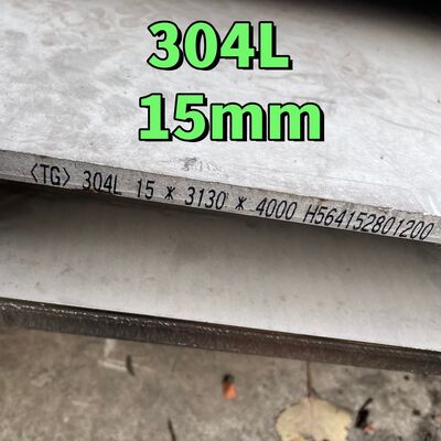 ASTM A240 304L paslanmaz çelik plakaları 304L / DIN 1.4306 HR turşu plakaları