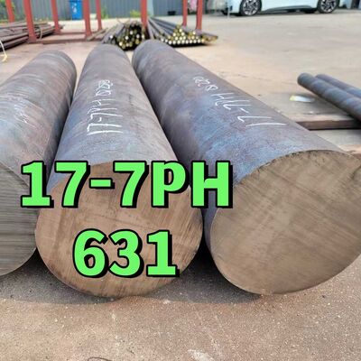 SUS631 17-7PH Kimyasal ekipman için paslanmaz çelik yuvarlak çubuk