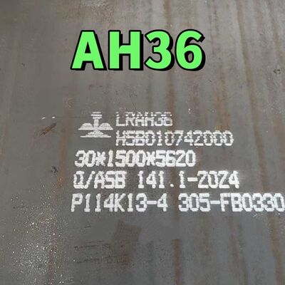 LR CCS BV ABS AH36 DH36 EH36 Sıcak Haddelenmiş Gemi Çelik Levhası  Açık Deniz Platformları İçin