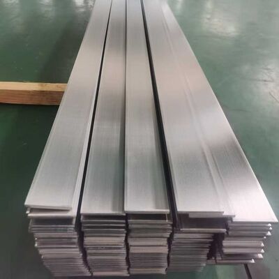 ASTM 276 TP316L Soğuk çekilmiş paslanmaz çelik düz çubuk 8 0 * 10 * 6000mm Saç çizgisi ile