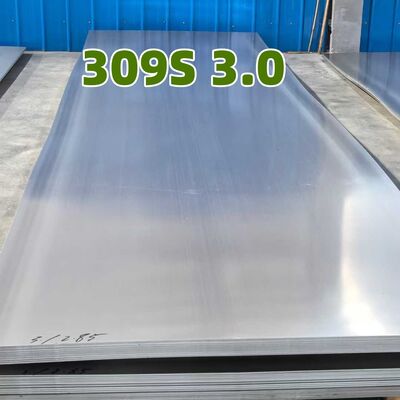 ASTM A240 AISI 309S / EN Soğuk lastikli paslanmaz çelik levhası 1.5*1219*2438MM 2B Yüzey