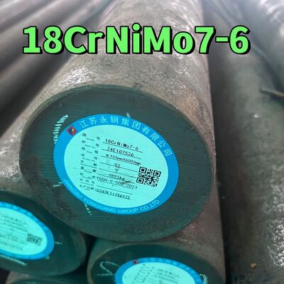 Sıcak olarak yuvarlanmış 18Crnimo7-6 Eşdeğer 1.6587 18NCD6 Alaşımlı Çelik Yuvarlak Çubuk 105MM Yumuşak Annealed