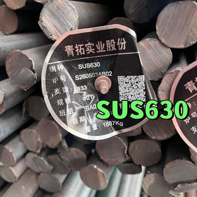 17-4PH 0Cr17Ni4Cu4Nb AISI 630  Stainless Steel Round Bar SUS630Solid Rod