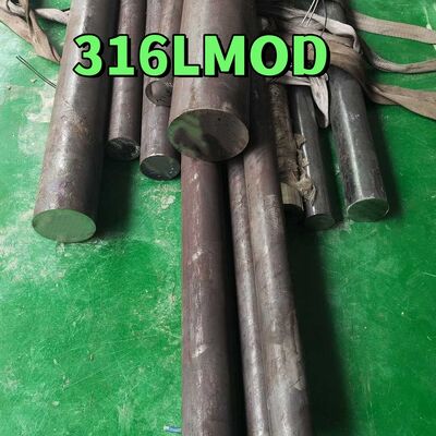 316LMOD Üre Kalite Paslanmaz Çelik Yuvarlak Çubuk Düşük Karbon Yüksek Molibden Parlak Çubuk 6-400mm Çap