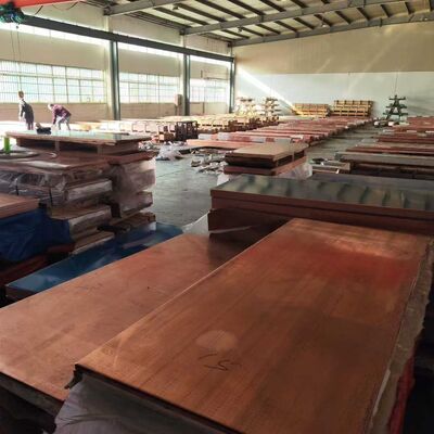 Saf Bakır Levha C1100 T2 %99,9 Cu Sıcak Haddelenmiş Sac 0,5mm - 20mm Kalınlık 600mm Genişlik