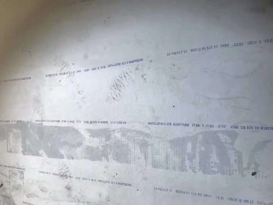 UNS N10276 Hastelloy Alaşım C-276 Plakası