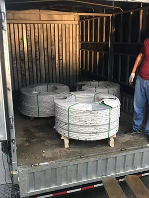 304 BA Ayna Biten Paslanmaz Çelik Rulo 304BA Paslanmaz Çelik Metal Şeritler