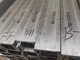 Astm A36 U Şekilli Çelik Çubuk Galvanizli Yapısal Çelik Bölüm