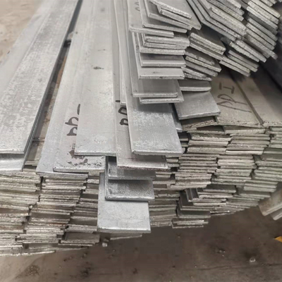 Sıcak Daldırma Galvanizli Çelik Yassı Çubuk S235JR ASTM A36 SS400 Yumuşak Yassı Çubuk 30*3*6000MM