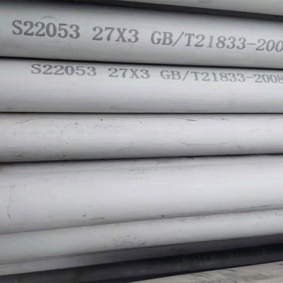 Astm A789 Sınıf S32550 Dubleks Dikişsiz Boru Tavlama Asitleme