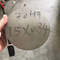 304 Od 100mm Paslanmaz Çelik Daire Kalınlığı 3mm Kesme Diskleri