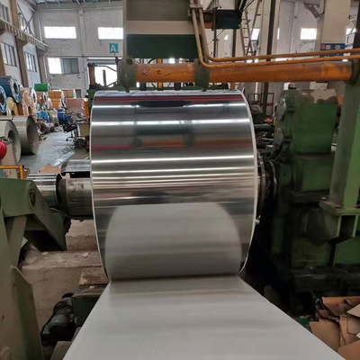 Aisi 441 En1.4509 Paslanmaz çelik bant bobini Din X2crnimo8 1.5mm Kalınlığı 50mm Genişliği