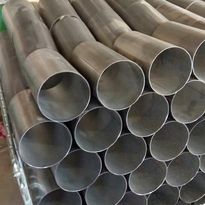 409L paslanmaz çelik profili SUH409 kaynaklı çelik boru 63mm * 1.5mm * 6000mm
