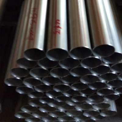409L paslanmaz çelik profili SUH409 kaynaklı çelik boru 63mm * 1.5mm * 6000mm