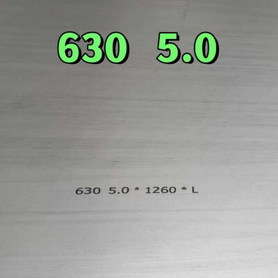 17-4PH SUS 630 Sıcak lastikli paslanmaz çelik plaka 1-30mm Kalınlığı H1150 HRC40 Sertliği