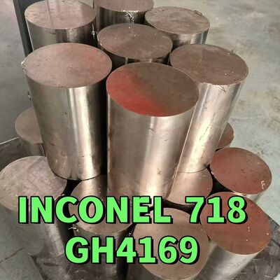 ASTM B637 UNS N07718 Nikel Alaşım Çubuk Diametresi 16-300mm Inconel 718 Yuvarlak Çubuk Çözüm Tedavisi