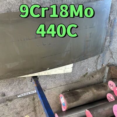 SUS440C Dondurulmuş 9Cr18Mo Paslanmaz Çelik Yaprak 1.5*1000*2000MM