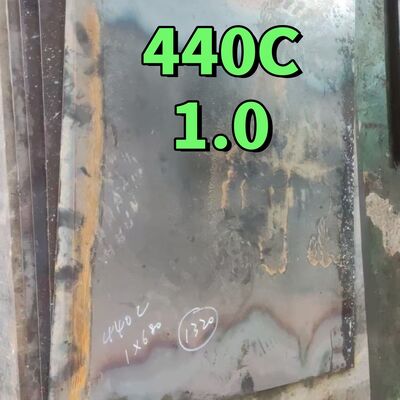 SUS440C X105CrMo17/1.4125 9Cr18Mo Paslanmaz çelik levhası 1.0*1000*2000MM