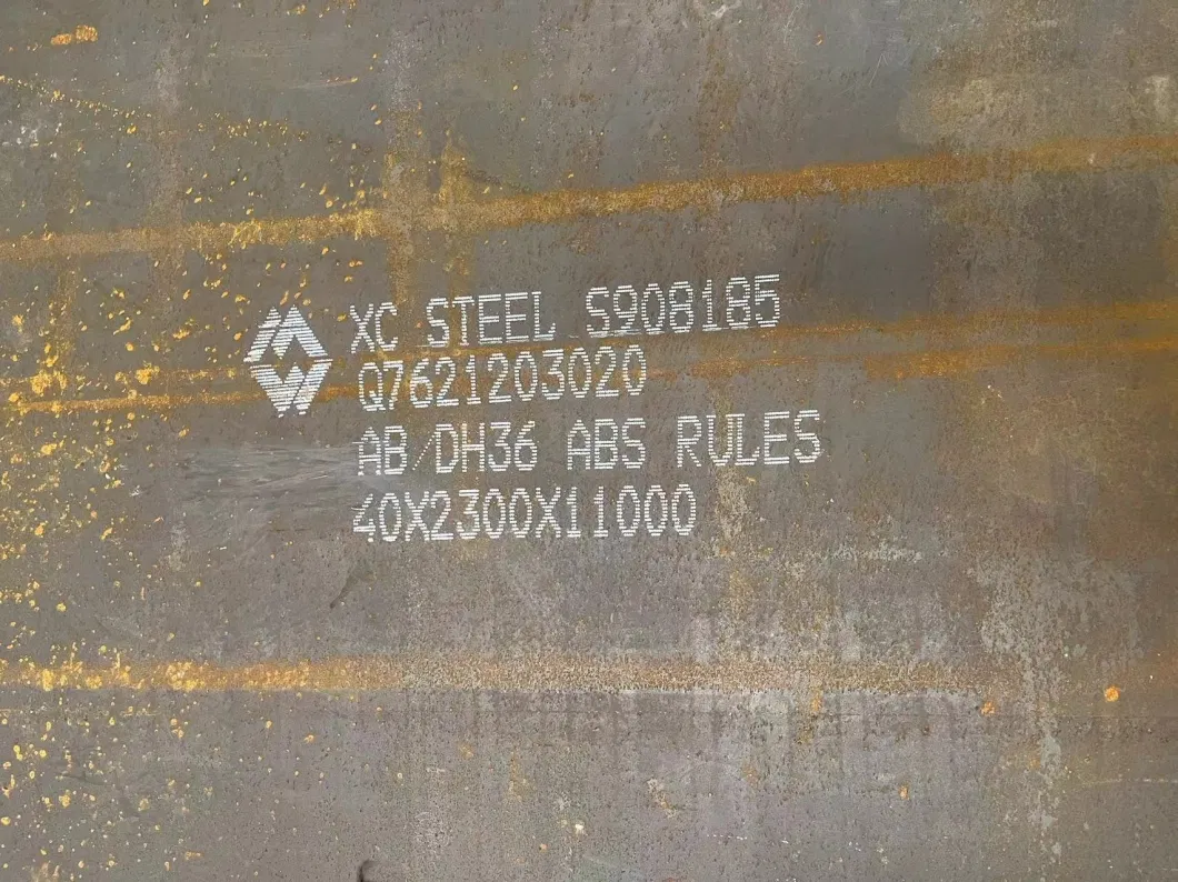 Yüksek Güçlü Nakliye Çelik Plakası Malzemesi Eq70 Abs 12600 X 3000 X 70mm 3,2 Cert ile 1