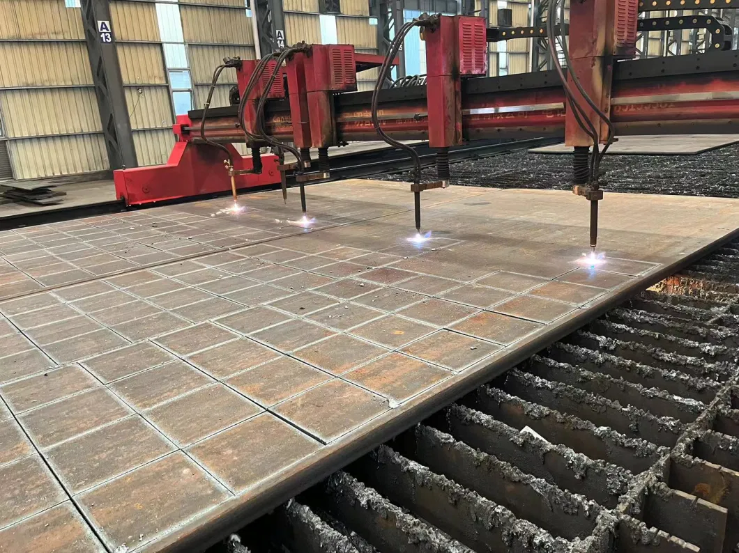 Yüksek Güçlü Nakliye Çelik Plakası Malzemesi Eq70 Abs 12600 X 3000 X 70mm 3,2 Cert ile 2